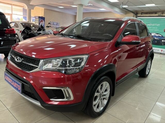 Красный Чери Тигго, объемом двигателя 1.5 л и пробегом 56 тыс. км за 8000 $, фото 1 на Automoto.ua