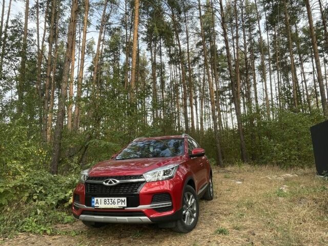 Красный Чери Тигго, объемом двигателя 1.5 л и пробегом 50 тыс. км за 11300 $, фото 1 на Automoto.ua