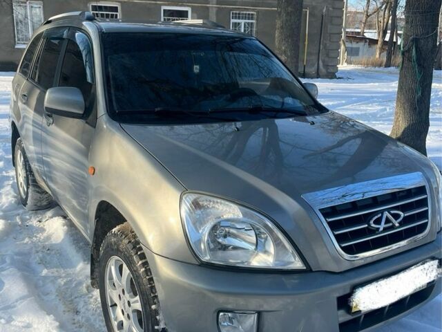 Серый Чери Тигго, объемом двигателя 1.8 л и пробегом 133 тыс. км за 4300 $, фото 1 на Automoto.ua