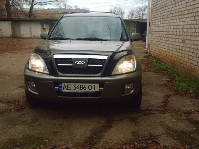 Серый Чери Тигго, объемом двигателя 2.4 л и пробегом 45 тыс. км за 6100 $, фото 1 на Automoto.ua
