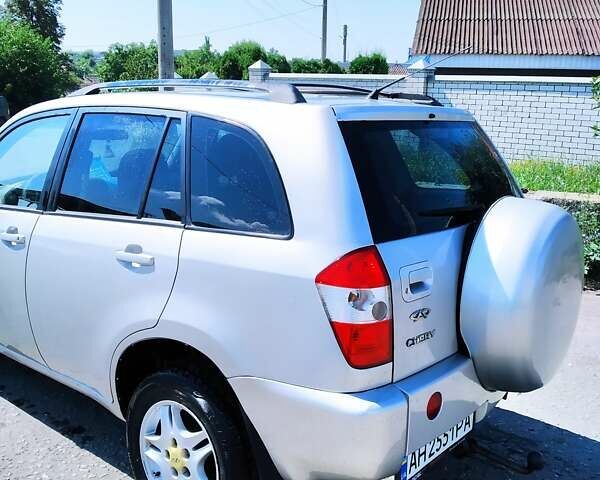 Серый Чери Тигго, объемом двигателя 2 л и пробегом 100 тыс. км за 3500 $, фото 1 на Automoto.ua