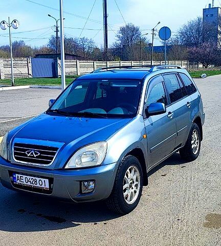 Серый Чери Тигго, объемом двигателя 24 л и пробегом 225 тыс. км за 3850 $, фото 1 на Automoto.ua