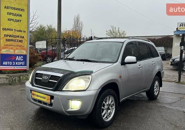 Серый Чери Тигго, объемом двигателя 2.35 л и пробегом 189 тыс. км за 4300 $, фото 1 на Automoto.ua