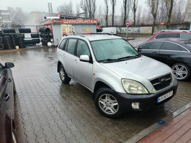 Серый Чери Тигго, объемом двигателя 2 л и пробегом 219 тыс. км за 3000 $, фото 1 на Automoto.ua