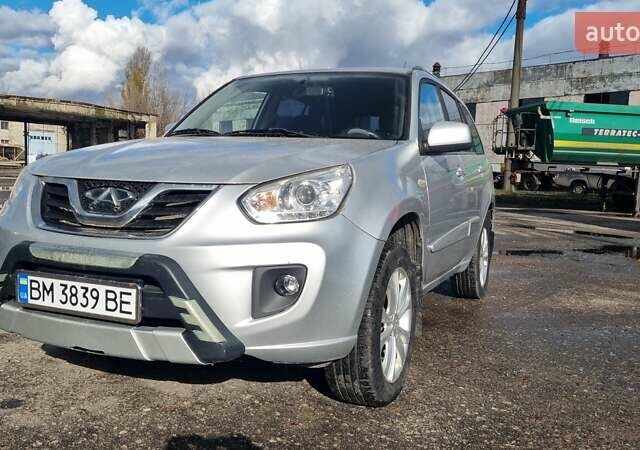 Серый Чери Тигго, объемом двигателя 1.8 л и пробегом 52 тыс. км за 7000 $, фото 1 на Automoto.ua