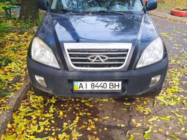 Синий Чери Тигго, объемом двигателя 2 л и пробегом 250 тыс. км за 3200 $, фото 1 на Automoto.ua