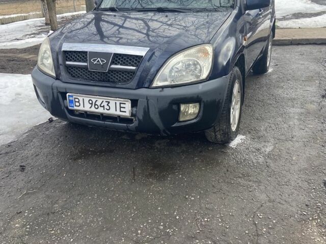 Синій Чері Тігго, об'ємом двигуна 2 л та пробігом 135 тис. км за 3500 $, фото 1 на Automoto.ua