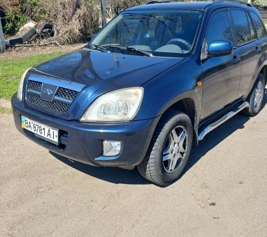 Синий Чери Тигго, объемом двигателя 2 л и пробегом 270 тыс. км за 3218 $, фото 1 на Automoto.ua