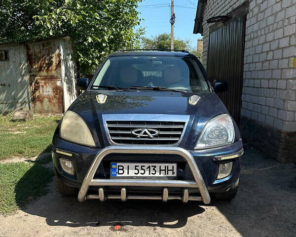 Синій Чері Тігго, об'ємом двигуна 2 л та пробігом 212 тис. км за 3300 $, фото 1 на Automoto.ua