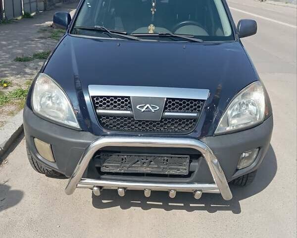 Синий Чери Тигго, объемом двигателя 2 л и пробегом 200 тыс. км за 2700 $, фото 1 на Automoto.ua