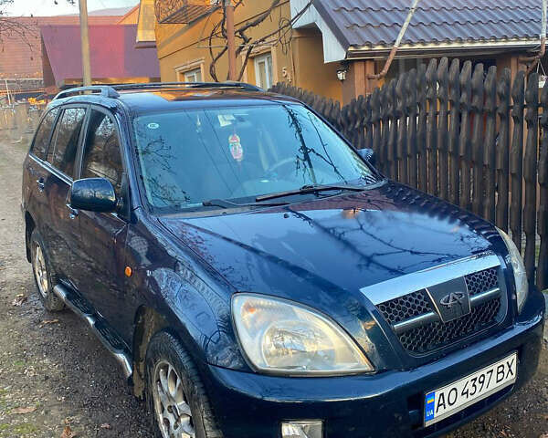 Синий Чери Тигго, объемом двигателя 2.4 л и пробегом 166 тыс. км за 2900 $, фото 1 на Automoto.ua