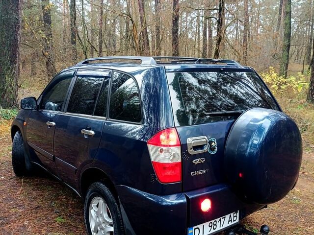 Синій Чері Тігго, об'ємом двигуна 2 л та пробігом 101 тис. км за 2950 $, фото 1 на Automoto.ua