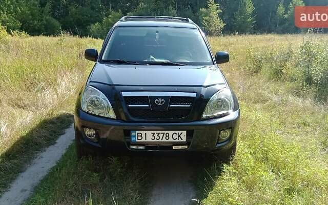 Чери Тигго 2008 в Гадяче на Automoto.ua Синий Чери Тигго, объемом двигателя 2 л и пробегом 171 тыс. км за 4000 $, фото 1 на Automoto.ua