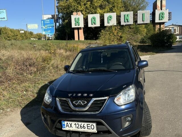 Синий Чери Тигго, объемом двигателя 1.8 л и пробегом 50 тыс. км за 5300 $, фото 1 на Automoto.ua