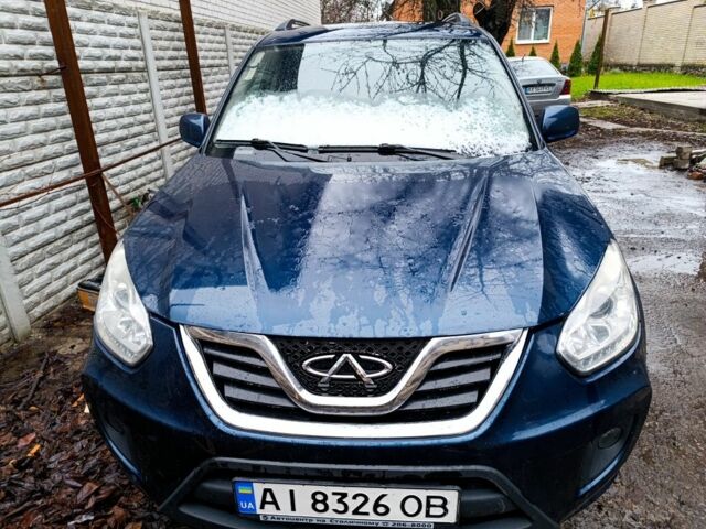 Синий Чери Тигго, объемом двигателя 1.8 л и пробегом 150 тыс. км за 4000 $, фото 1 на Automoto.ua