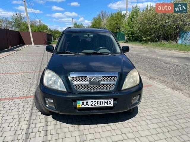 Зелений Чері Тігго, об'ємом двигуна 2.35 л та пробігом 165 тис. км за 4300 $, фото 1 на Automoto.ua