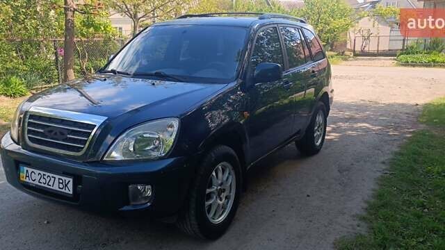 Зеленый Чери Тигго, объемом двигателя 2.4 л и пробегом 104 тыс. км за 2700 $, фото 1 на Automoto.ua