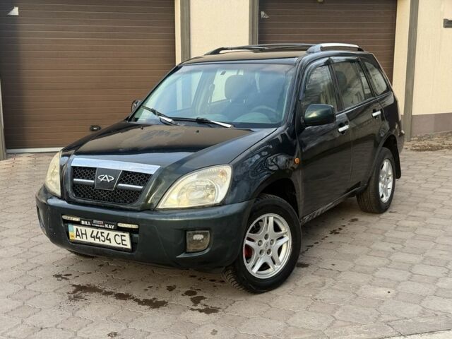 Зеленый Чери Тигго, объемом двигателя 2 л и пробегом 180 тыс. км за 2000 $, фото 1 на Automoto.ua