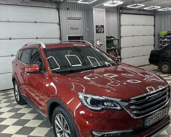 Красный Чери Jetour X70, объемом двигателя 1.5 л и пробегом 52 тыс. км за 15500 $, фото 1 на Automoto.ua