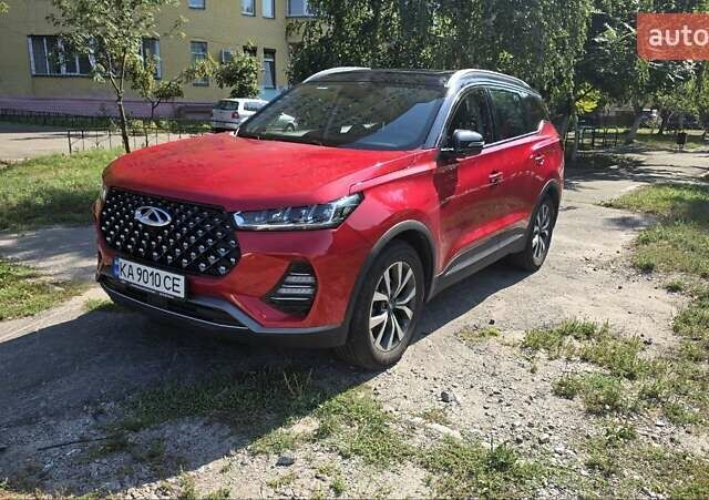 Красный Чери Tiggo 7 Pro, объемом двигателя 1.5 л и пробегом 37 тыс. км за 17000 $, фото 1 на Automoto.ua