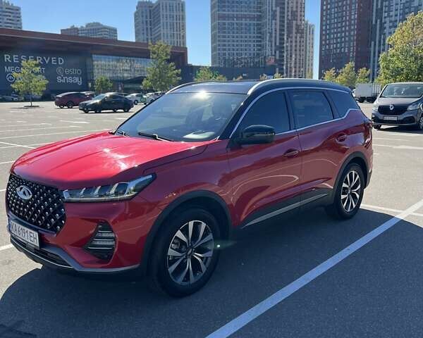 Красный Чери Tiggo 7 Pro, объемом двигателя 1.5 л и пробегом 9 тыс. км за 18500 $, фото 1 на Automoto.ua