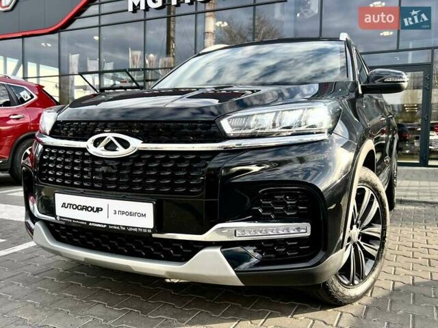 Черный Чери Tiggo 8, объемом двигателя 1.5 л и пробегом 79 тыс. км за 14200 $, фото 1 на Automoto.ua