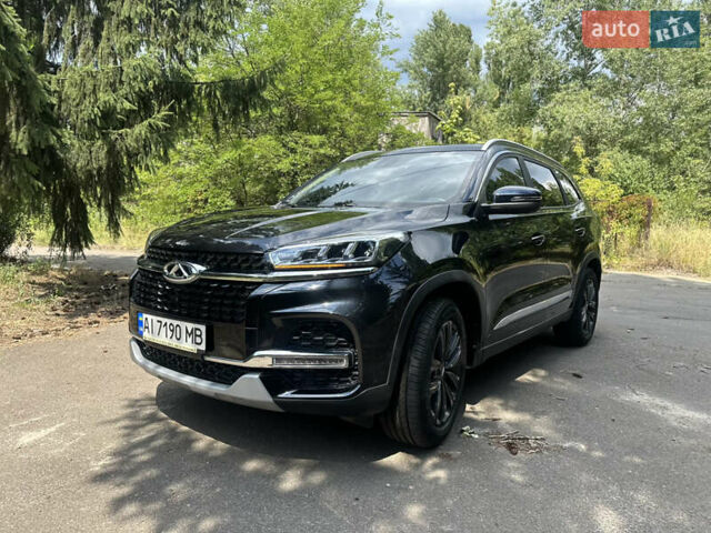 Черный Чери Tiggo 8, объемом двигателя 1.5 л и пробегом 54 тыс. км за 13700 $, фото 1 на Automoto.ua