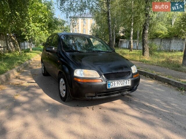 Черный Шевроле Авео, объемом двигателя 1.5 л и пробегом 290 тыс. км за 1450 $, фото 1 на Automoto.ua