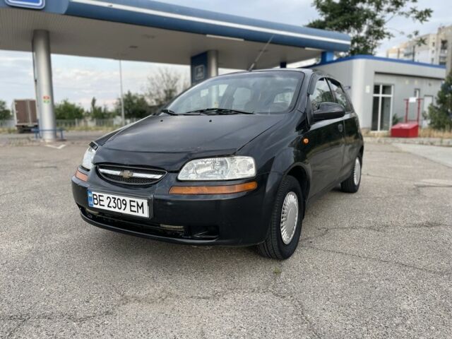 Черный Шевроле Авео, объемом двигателя 1.5 л и пробегом 170 тыс. км за 1499 $, фото 1 на Automoto.ua