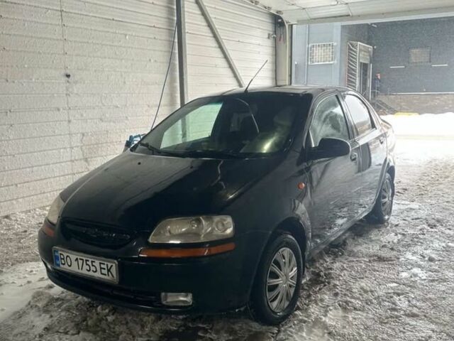 Черный Шевроле Авео, объемом двигателя 1.5 л и пробегом 150 тыс. км за 1800 $, фото 1 на Automoto.ua