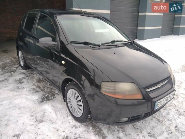Черный Шевроле Авео, объемом двигателя 1.5 л и пробегом 234 тыс. км за 2199 $, фото 1 на Automoto.ua