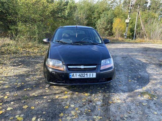 Черный Шевроле Авео, объемом двигателя 1.5 л и пробегом 272 тыс. км за 1400 $, фото 1 на Automoto.ua