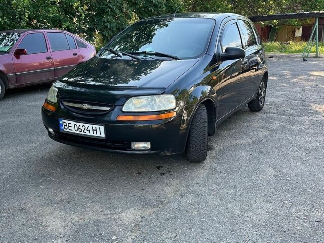 Чорний Шевроле Авео, об'ємом двигуна 1.5 л та пробігом 275 тис. км за 3000 $, фото 1 на Automoto.ua
