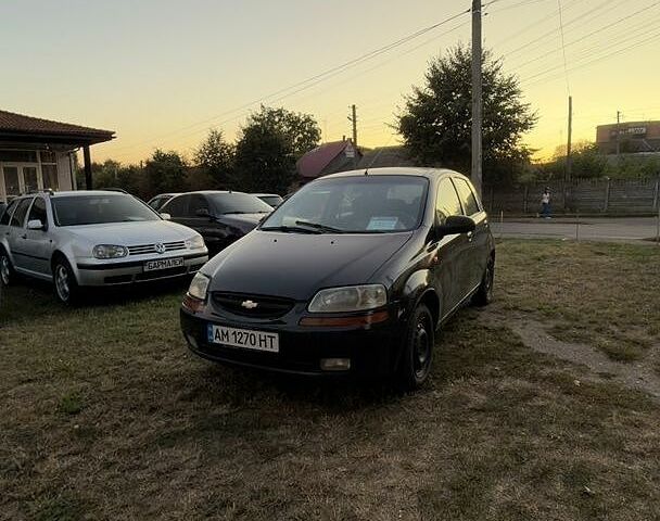 Чорний Шевроле Авео, об'ємом двигуна 1.5 л та пробігом 276 тис. км за 1650 $, фото 1 на Automoto.ua