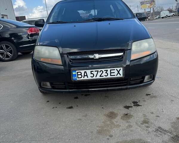Черный Шевроле Авео, объемом двигателя 1.5 л и пробегом 132 тыс. км за 3000 $, фото 1 на Automoto.ua