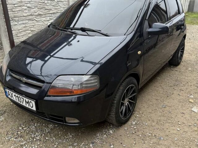 Черный Шевроле Авео, объемом двигателя 1.5 л и пробегом 230 тыс. км за 2600 $, фото 1 на Automoto.ua