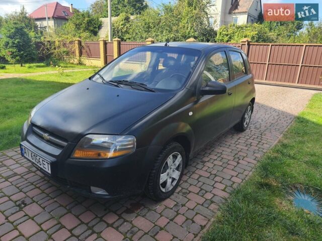 Чорний Шевроле Авео, об'ємом двигуна 1.5 л та пробігом 244 тис. км за 2500 $, фото 1 на Automoto.ua