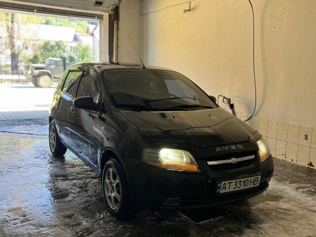 Черный Шевроле Авео, объемом двигателя 1.5 л и пробегом 220 тыс. км за 3204 $, фото 1 на Automoto.ua