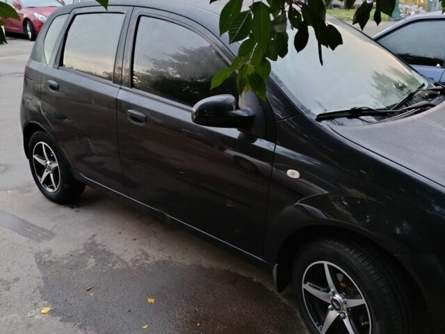 Черный Шевроле Авео, объемом двигателя 1.5 л и пробегом 168 тыс. км за 3400 $, фото 1 на Automoto.ua