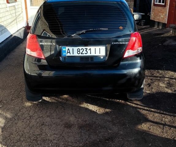 Черный Шевроле Авео, объемом двигателя 1.5 л и пробегом 164 тыс. км за 2850 $, фото 1 на Automoto.ua