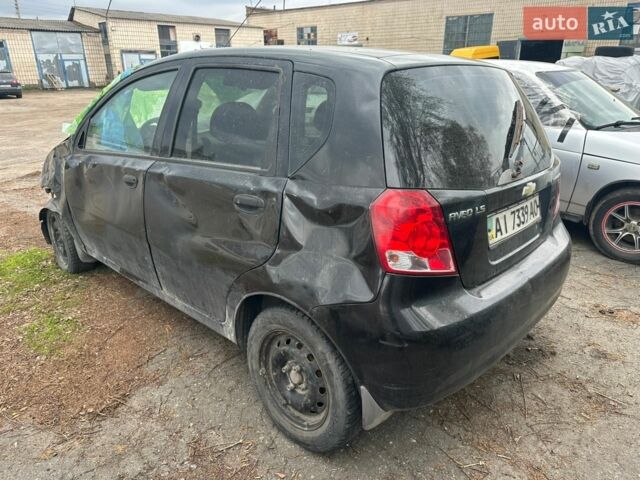 Черный Шевроле Авео, объемом двигателя 1.5 л и пробегом 200 тыс. км за 400 $, фото 1 на Automoto.ua