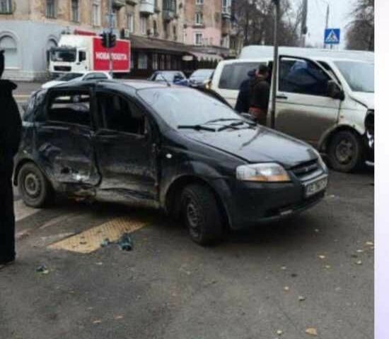 Черный Шевроле Авео, объемом двигателя 1.5 л и пробегом 260 тыс. км за 750 $, фото 1 на Automoto.ua