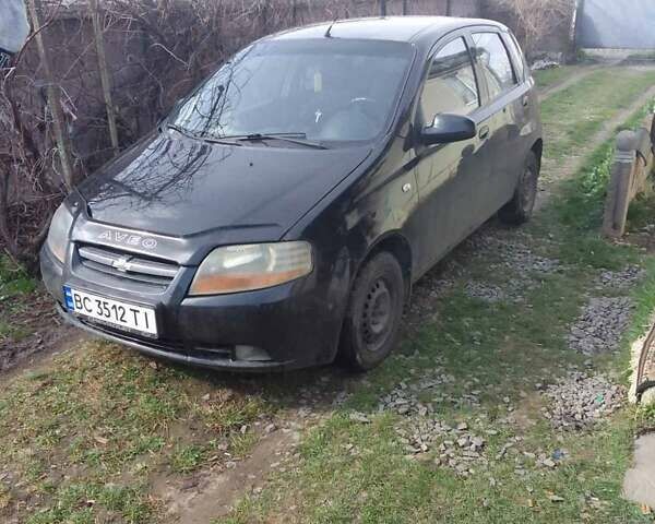 Черный Шевроле Авео, объемом двигателя 1.5 л и пробегом 400 тыс. км за 1999 $, фото 1 на Automoto.ua