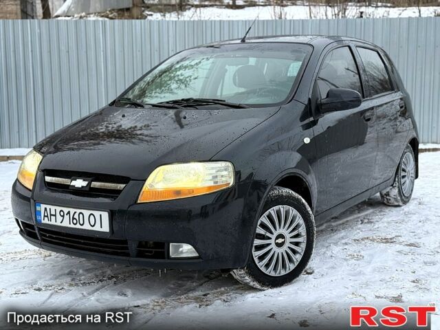 Чорний Шевроле Авео, об'ємом двигуна 1.5 л та пробігом 1490 тис. км за 3450 $, фото 1 на Automoto.ua