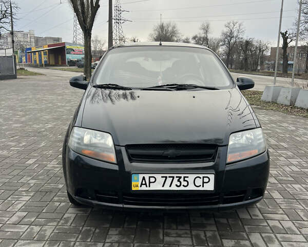 Черный Шевроле Авео, объемом двигателя 1.5 л и пробегом 165 тыс. км за 3500 $, фото 1 на Automoto.ua
