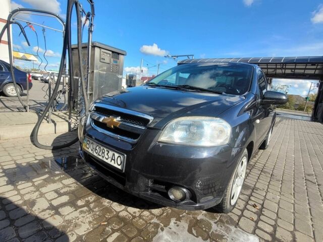 Черный Шевроле Авео, объемом двигателя 1.5 л и пробегом 70 тыс. км за 2753 $, фото 1 на Automoto.ua