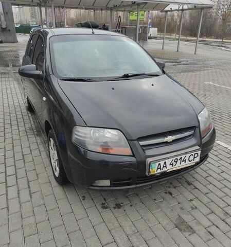 Чорний Шевроле Авео, об'ємом двигуна 1.5 л та пробігом 215 тис. км за 2100 $, фото 1 на Automoto.ua