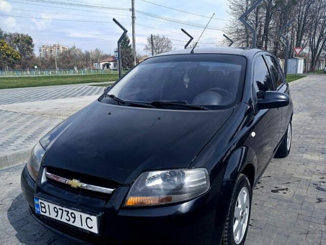 Черный Шевроле Авео, объемом двигателя 1.5 л и пробегом 272 тыс. км за 3300 $, фото 1 на Automoto.ua