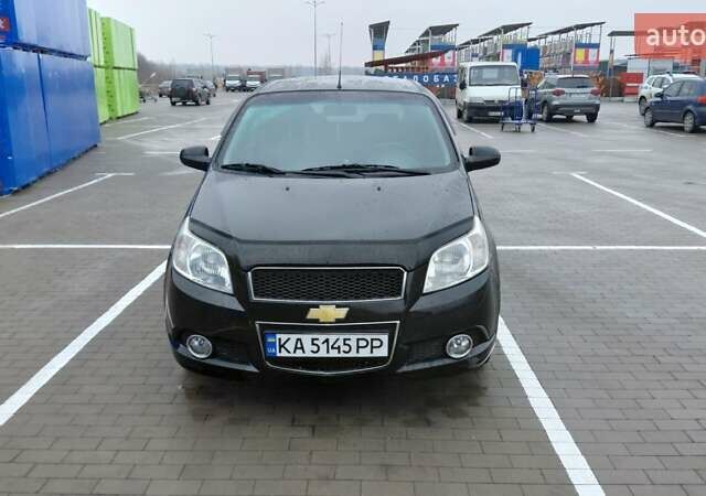 Черный Шевроле Авео, объемом двигателя 1.5 л и пробегом 162 тыс. км за 4200 $, фото 1 на Automoto.ua