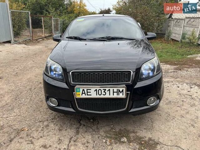 Черный Шевроле Авео, объемом двигателя 1.5 л и пробегом 196 тыс. км за 4500 $, фото 1 на Automoto.ua